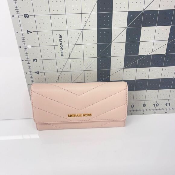Michael Kors Trifold Wallet Powder Blush Pink - Picture 6 of 6